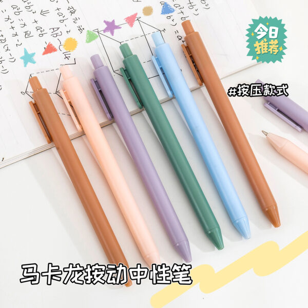 O1CN01AtfgI21n1Ku9PM1Ps_2528805029-0-cib Wholesale Plastic Macaron Color Press Pen