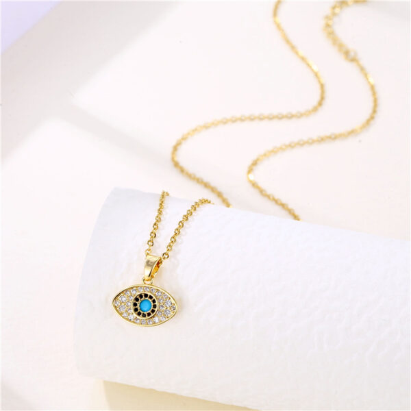 Wholesale Stainless Steel Devil Eye Necklace