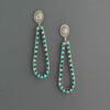 O1CN01AvMkd11qyMRrmWx0L_2206372095564-0-cib Wholesale Vintage Water Drop Hollowed Out Inlaid Turquoise Alloy Earrings