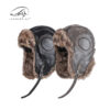 Wholesale of Autumn and Winter Imitation Leather Outdoor Windproof Ear Protection and Warm Pilot Hats