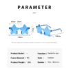 Wholesale PC Star Sunglasses Integrated Frameless Sunglasses