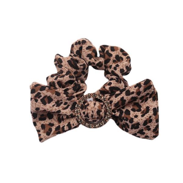 O1CN01AyGjcJ2GNQTLrppxB_2208809989003-0-cib Wholesale Leopard Print Bow Fabric Hair Tie
