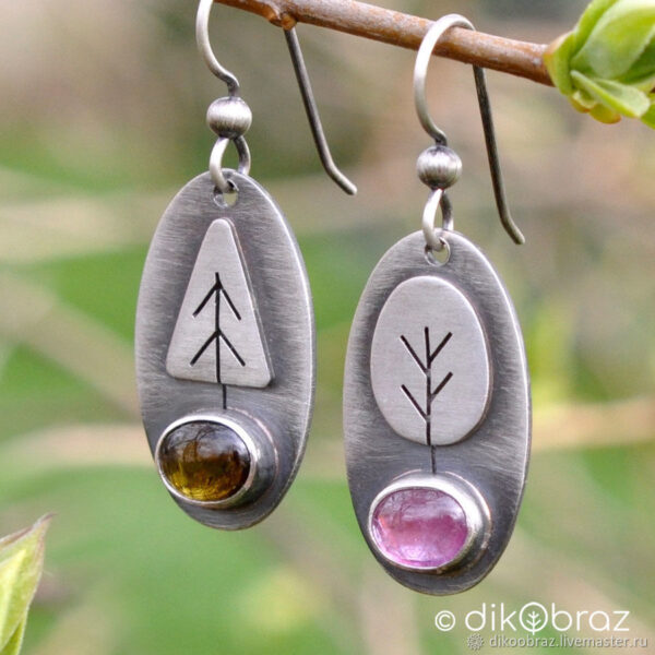 Wholesale Bohemian Moonstone Ethnic Alloy Earrings