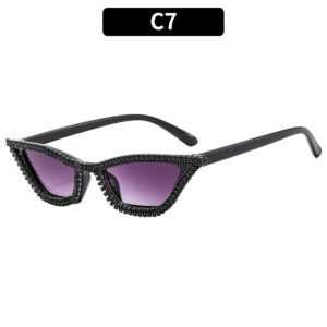 C7-black frame double gray