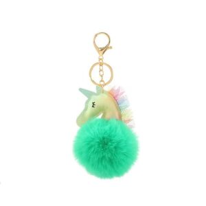Green / 8cm + gold keychain