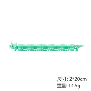 Green dinosaur bracelet about 14.3 grams