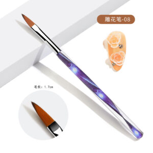 streamer painted nail pen 08