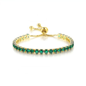 Light gold emerald stone