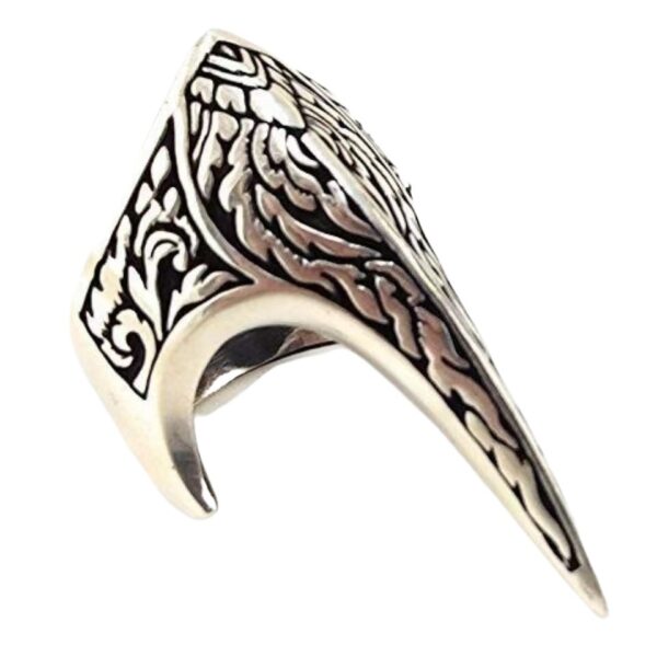 O1CN01B2tpVQ2LNxNNnKiWh_2207619309681-0-cib Wholesale New Gothic Skull Eagle Beak Opening Alloy Men Ring
