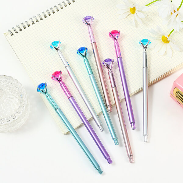 Wholesale Large Diamond Plastic Ballpoint Pen