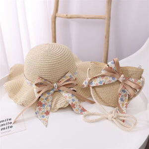 Beige suit (hat bag / Children 52cm-54cm