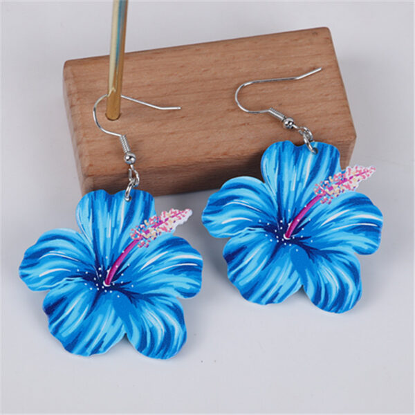 Wholesale Romantic Pastoral Style Flower Stamen Earrings