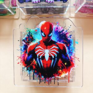 B129-spider-man pen holder