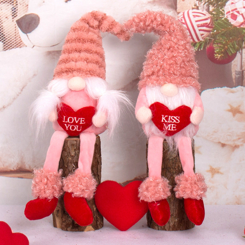 Wholesale Valentine's Day Fabric Figurine Ornaments