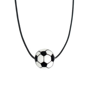 Soccer Wax Rope Necklace