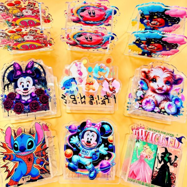 Wholesale Lovely Cartoon DIY Acrylic Pen Holder OLY Exclusive