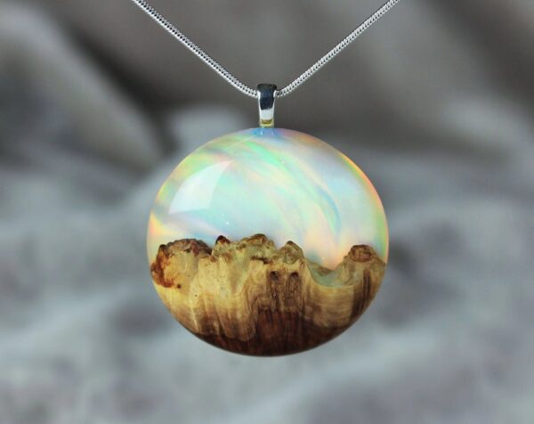 Wholesale Universe Planet Titanium Steel Necklaces