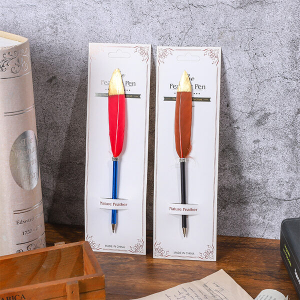 O1CN01BHtOd41JG2tk8zVma_4055571000-0-cib Wholesale Silver Pen Case Feather Pen