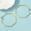 O1CN01BIzvOE2IY54VEKR25_3971809297-0-cib Wholesale Geometric Hoop Exaggerated Alloy Earrings