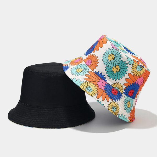 O1CN01BJHW9r2AbGruIv8r1_2496528221-0-cib Wholesale Flower Pattern Sun Protection Double-sided Bucket Hat