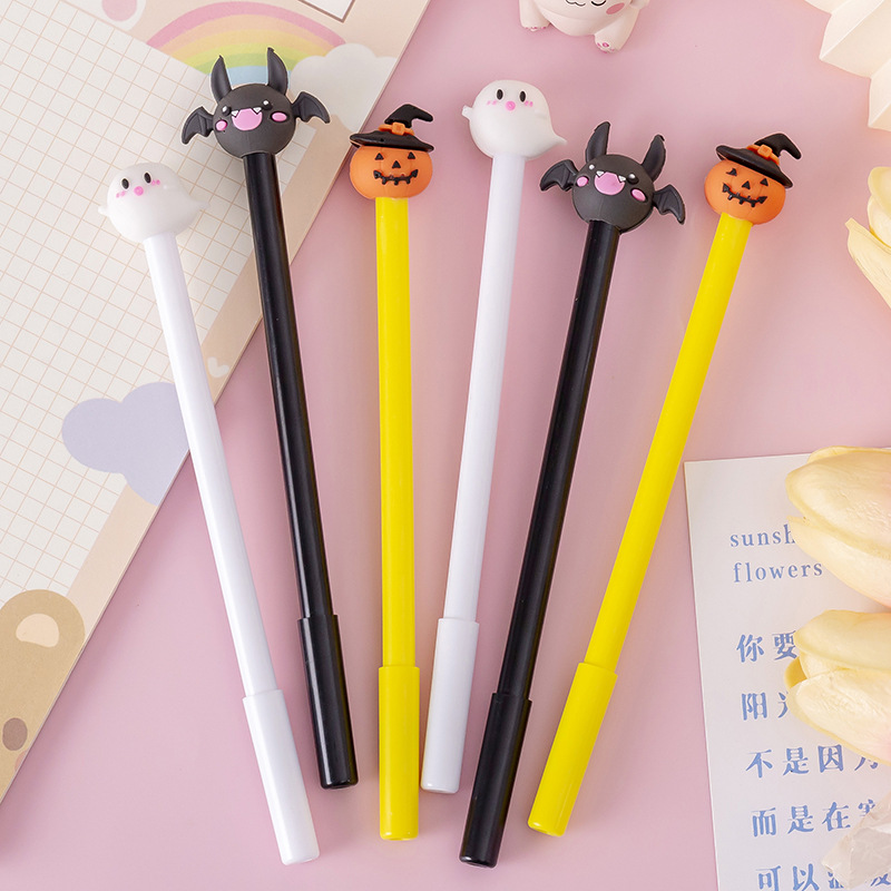 Wholesale Creative pumpkin lantern bat ghost neutral pen