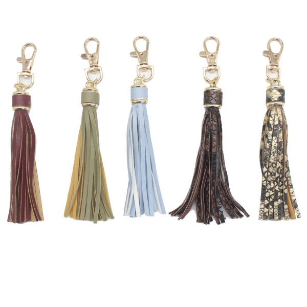 Wholesale Tassel PU Keychain