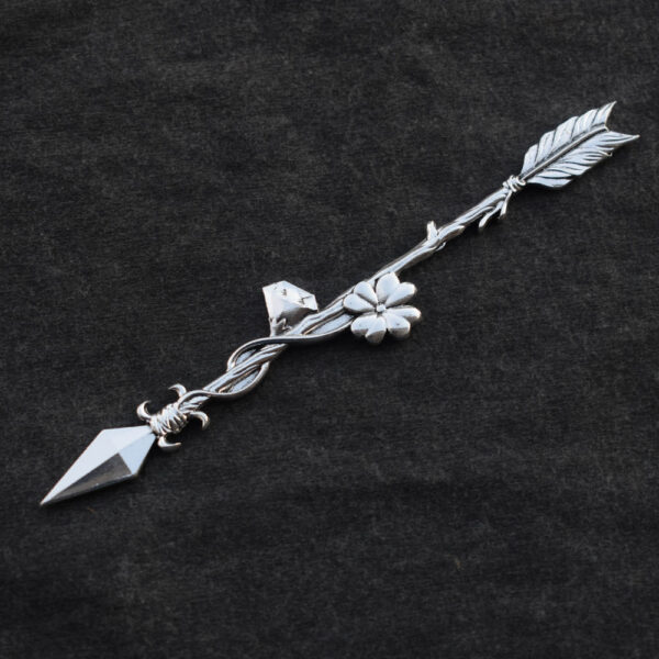 Wholesale 16cm Witch Skull Hair Stick Sword Spirit Hair Hairpin