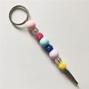 3# contact-free card retrieval artifact keychain