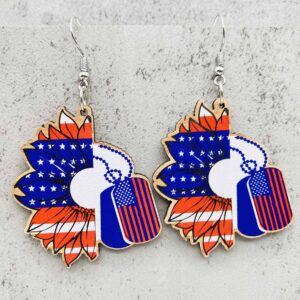 JE1323F / Wooden earrings