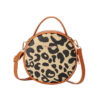 O1CN01BPa7mN1RX0NmFIlqC_2210054182120-0-cib Wholesale PU Leopard Handle Shoulder Small Round Bag