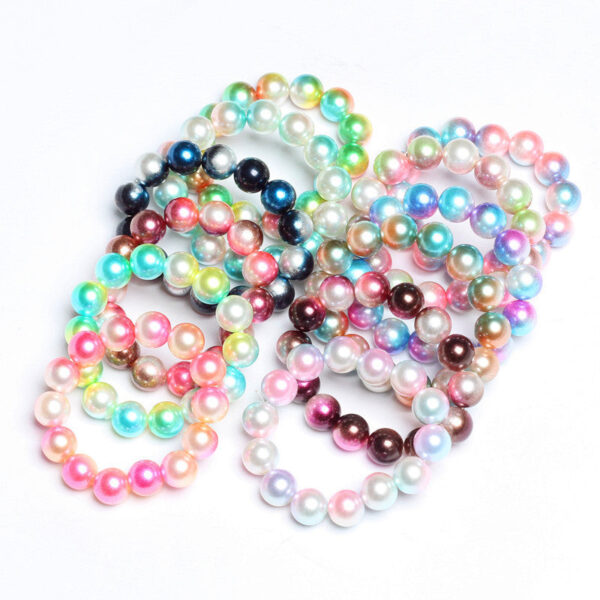 O1CN01BRYVp21OAcHEhkrYV__2214978811665-0-cib Wholesale Multicolored Pearl Children Beaded Bracelet