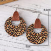 O1CN01BRcMNL1ZzQ0K7GEZa_2214986983265-0-cib Wholesale Ethnic Bohemian Leopard Print Round Reversible Leather Earrings