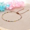 Wholesale Bohemian Rainbow Glass Bracelet