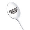 Wholesale Stainless Steel Father's Day Personalized Engraved Coffee Spoon