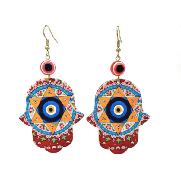 O1CN01BSSm3s1GM3CLJrnVG_2214023820607-0-cib Wholesale Devil Eyes Acrylic Statemente Earrings