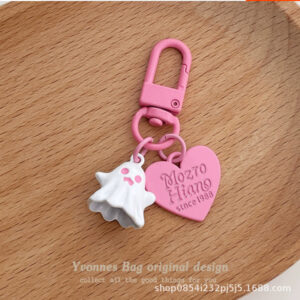 White Ghost Love-Keychain