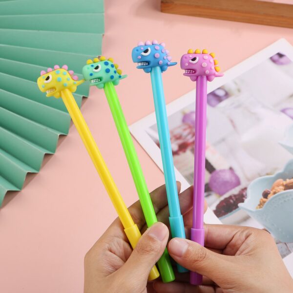 Wholesale Plastic Cartoon Dinosaur Gel Pen