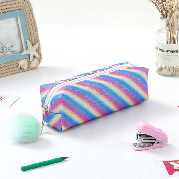 O1CN01BUFzbX1z8S3AQXg83_2835186669-0-cib-2 Wholesale Rainbow Glitter Polyester Pencil Case