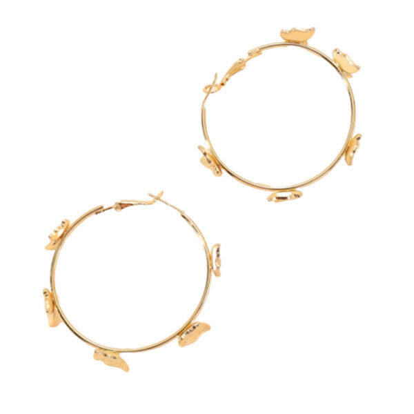 O1CN01BXKeV21cvhc9s7aNn_1762823663-0-cib Wholesale Alloy Frosted Butterfly Large Earrings