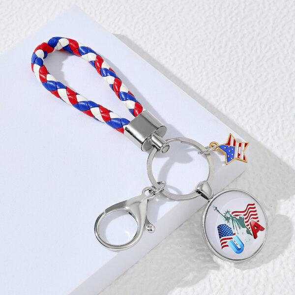Wholesale Flag Metal Bottle Opener Creative Keychain