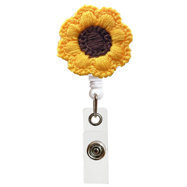 O1CN01BbEpYX1aa3fLzSL27_2950503345-0-cib Wholesale ABS Felt Sunflower Keychain