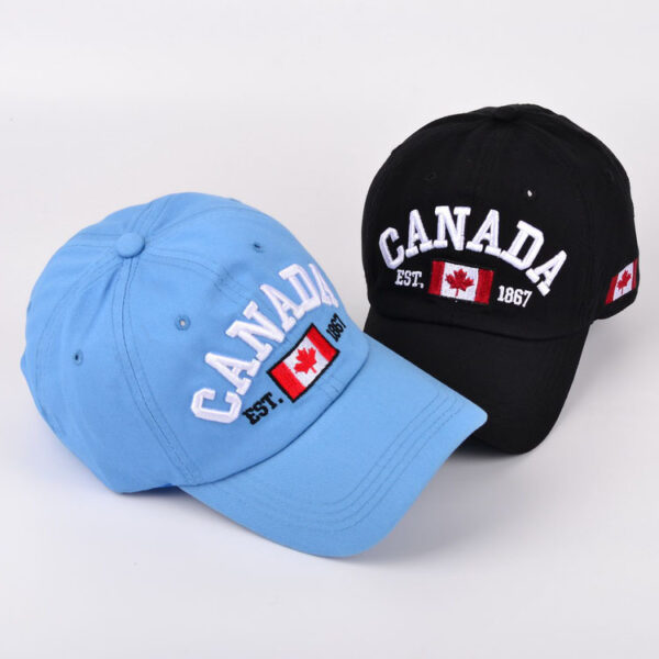 O1CN01BcnsDw2Mabh3XdTwk_2215409159844-0-cib Wholesale Cotton Maple Leaf Canadian Flag Baseball Cap