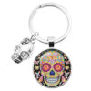 O1CN01BeRkTL1tijpGSC5w1_2212752275936-0-cib Wholesale Zinc Alloy Mexican Candy Skull Keychain