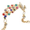 O1CN01BfDtgZ1X8cwbFNvFE_2819952879-0-cib Wholesale Alloy Colorful Peacock Bracelet