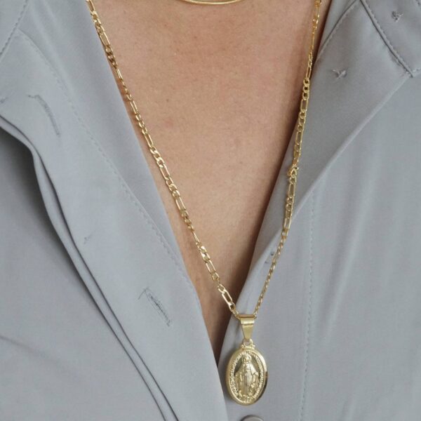 Wholesale Alloy Virgin Mary Pendant Necklace