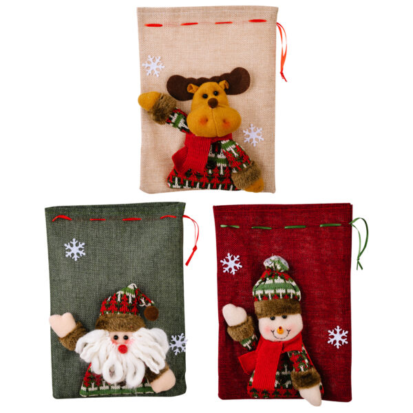 O1CN01BhfNz71DC1fQLNIUa_940940179-0-cib-2 Wholesale Christmas New Decorations Cartoon Dolls Linen Gift Bags