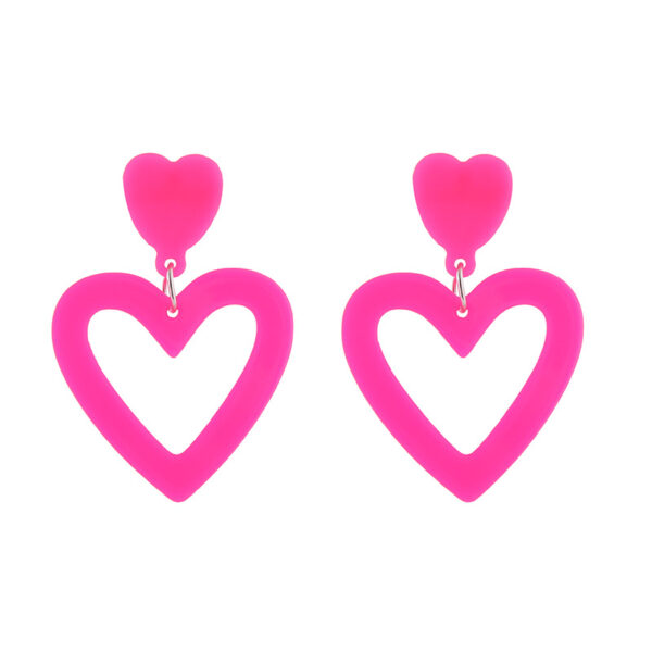 O1CN01BkxC4d1G1tsm5Bmah_2024060563-0-cib Wholesale Valentine's Day Love Acrylic Earrings