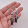O1CN01BlfOAI1VaRvG9SPrH_2212758802669-0-cib Wholesale Vampire Cross Coffin Tombstone Earrings