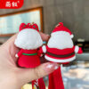 Wholesale Christmas Creative Cute Cartoon Plastic Keychains
