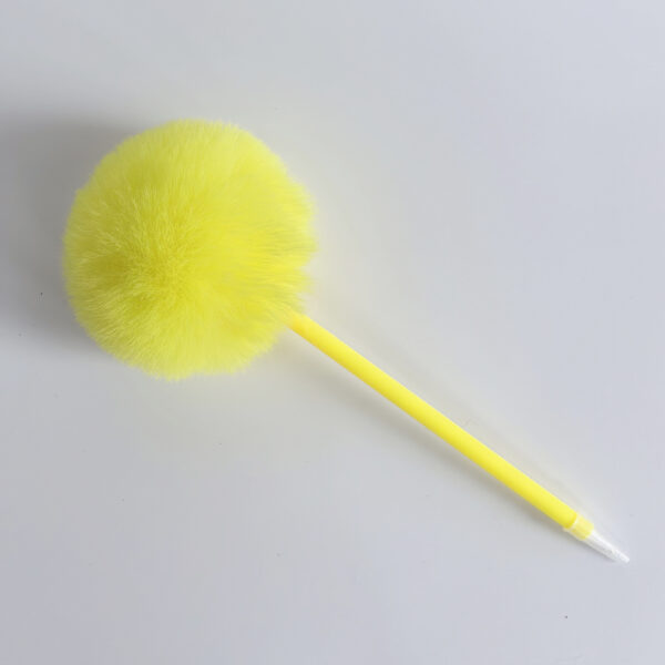 Wholesale Candy Color Hair Ball Pens